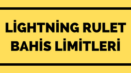 Lightning Rulet Bahis Limitleri ❤️ 2022